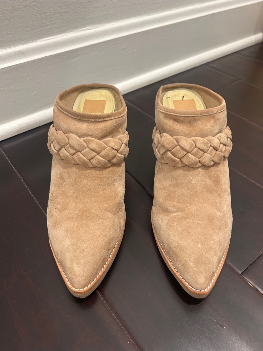 Dolce Vita Mules - Braided Suede